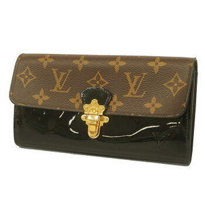 Louis Vuitton Cherrywood Wallet Patent Leather M61719